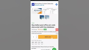 indian post office pin code php script with free database #phpscript #ozoweb