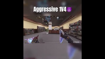 AGGRESSIVE 1V4 IN CODM #codm #codmobile #shorts
