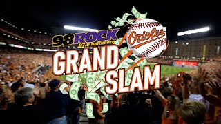 Win O’s tickets and $1000 in the 98 Rock Orioles Grand Slam contest
