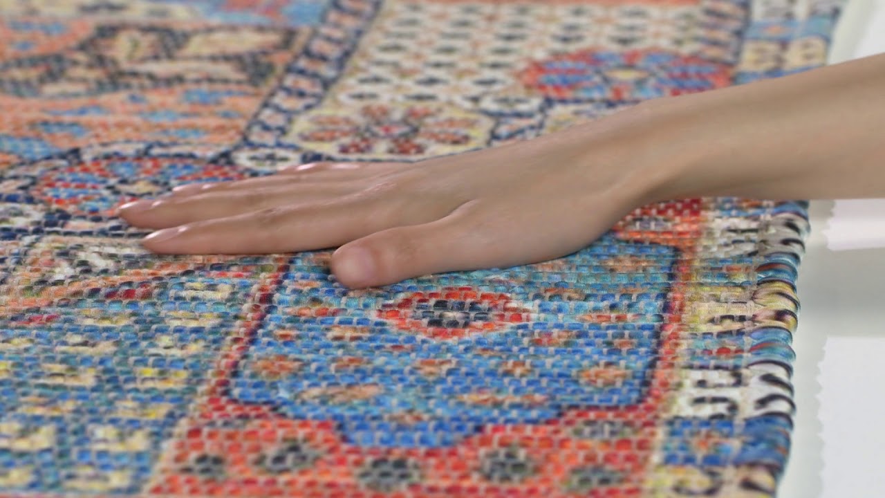 Saffron Collection by Safavieh - Orange & Blue SFN541P