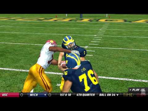 NCAA Football 07 PSP Gameplay HD