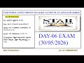 @Star Publication||#Day 06 Exam paper explanation video | #Star Publication TET&DSC Free exam series