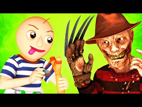 Baldi’s Baby 3: Freddy Krueger (Baldic Bob Animation 3D)