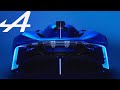 Alpine hydrogen powered alpenglowhy4 unveiling  first look alpine luxurycars cars 4k new