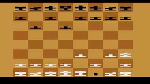 ATARI 2600 Chess 2006 Zach Matley WIP