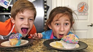 Kids Kitchen Real Recipes 2 - Kids Cooking Unicorn Cupcakes Pretend Play