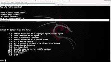Smartphone Pentest Framework - Backdooring an APK