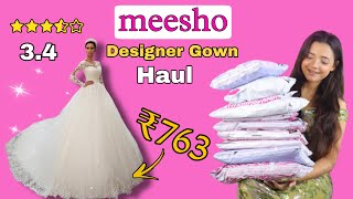 OMG 😳 Designer Gown at ₹275? |Real or Fake?😱| Is Meesho doing Fraud?🤬 #meeshofraud #meesho screenshot 5