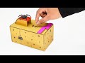 How to Make Useless Box from Cardboard at Home