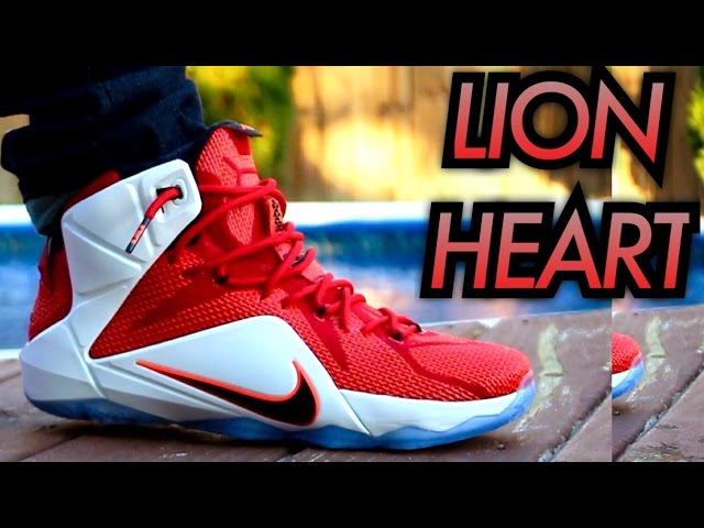 Lion Heart" Lebron 12 W/ On-Feet Review - YouTube