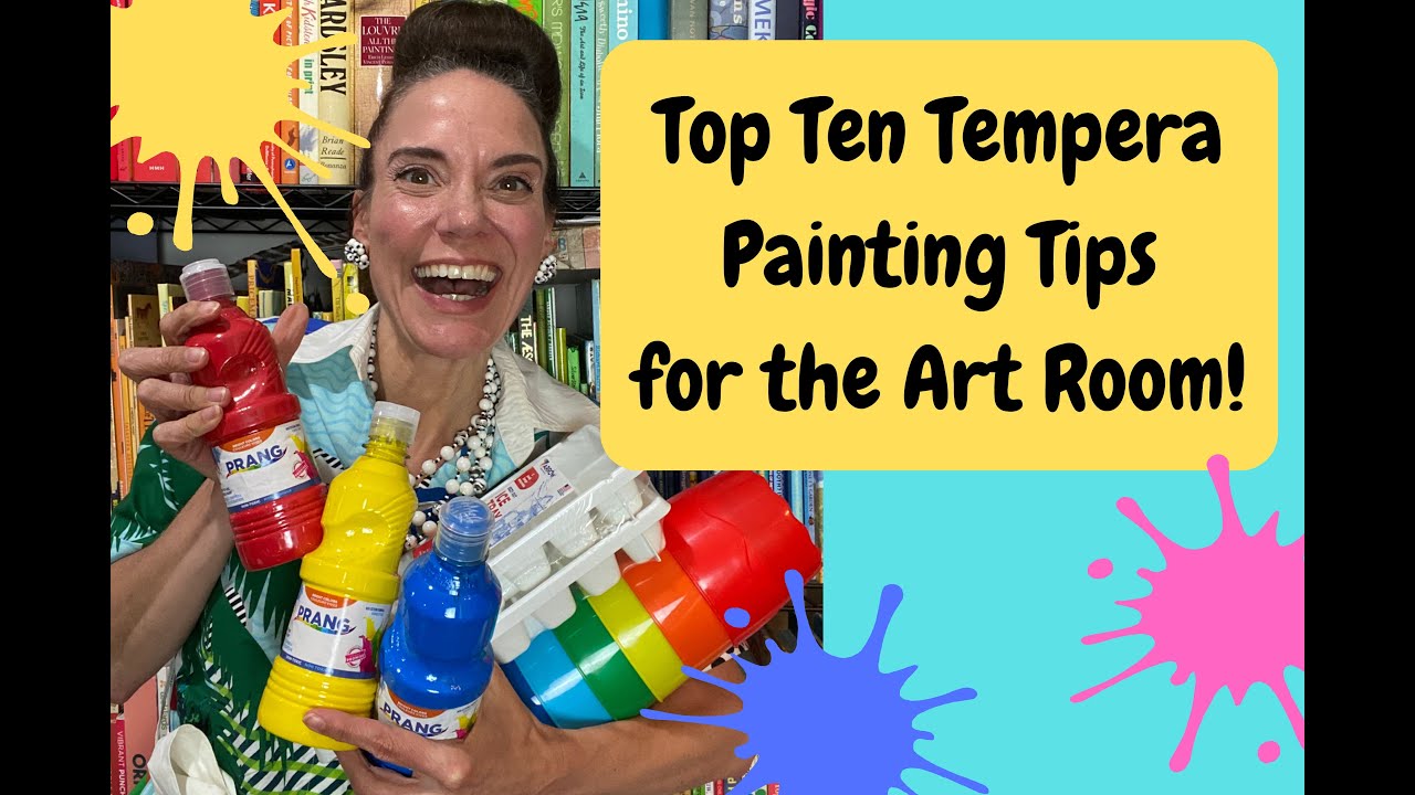 Painting with Children: Top Ten Tempera Painting Tips!