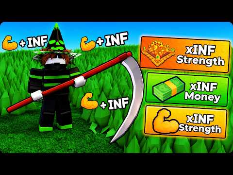 I Bought EVERY GAMEPASS To Become OP In Roblox +1 Cut Grass Adventure...