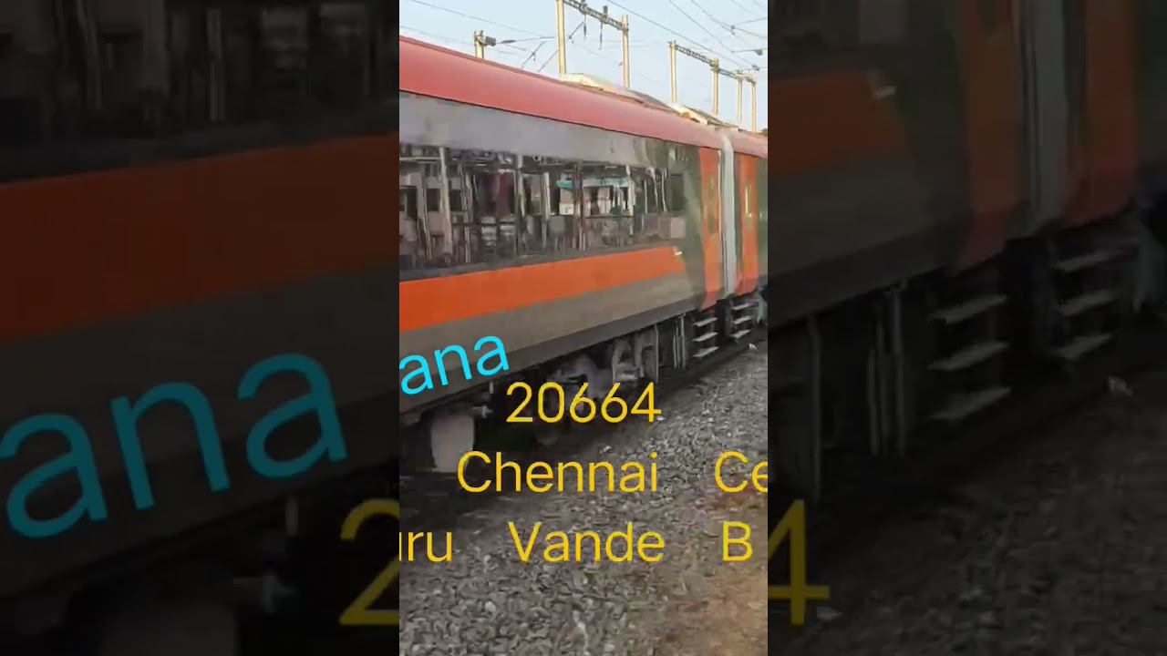 20664 MGR Chennai Central Mysuru Vande Bharat Express 