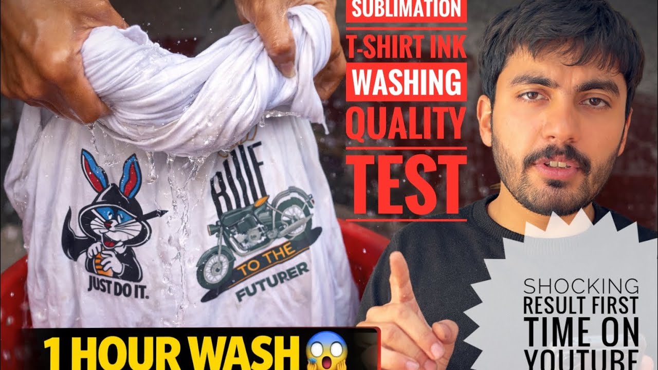 T-Shirt Sublimation Printing Complete Quality Check | Paper Ink Printer Press Review | Lucky Sarawat