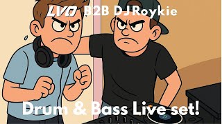 LVO B2B DJ ROYKIE | Live DnB Session - Pure Energy \u0026 Vibes!