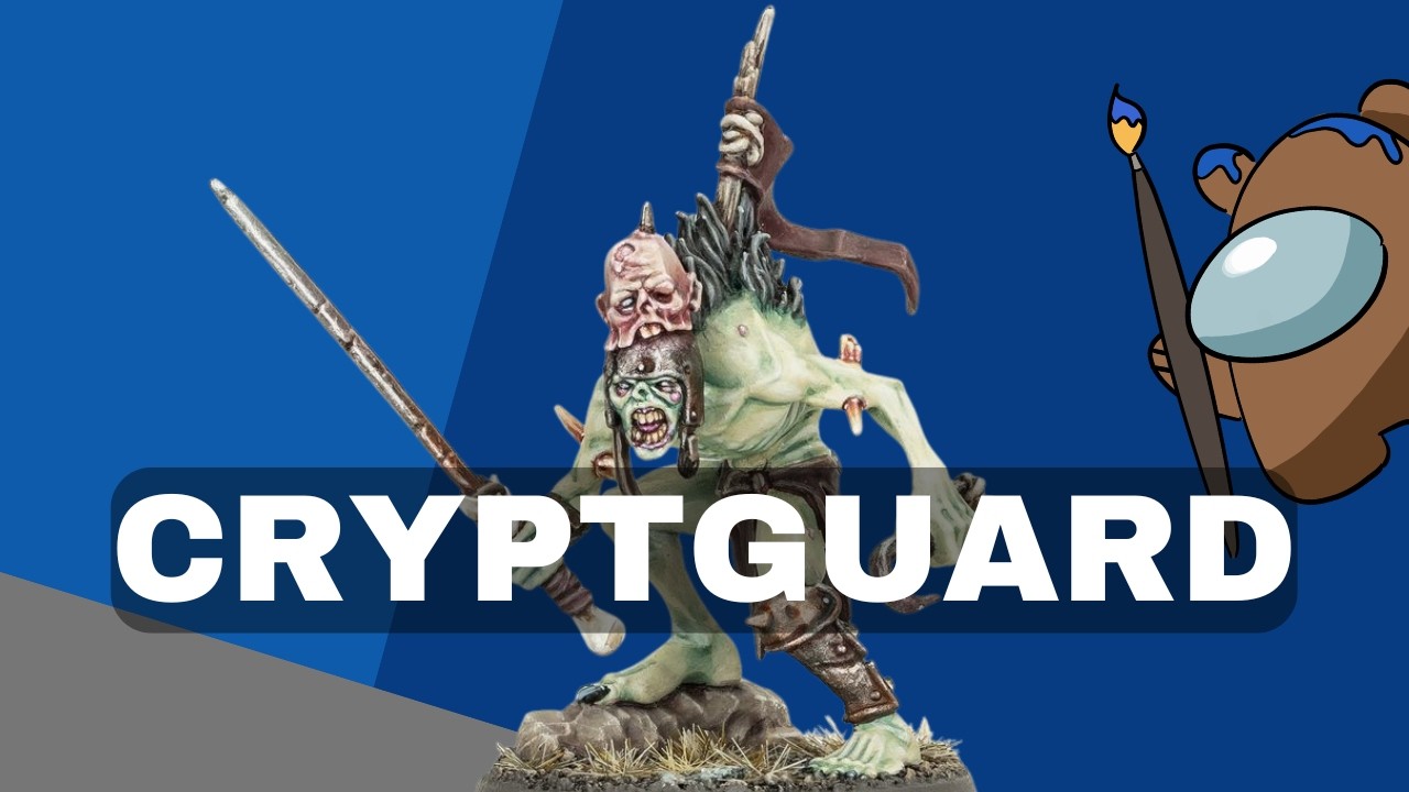 Painting a Cryptguard for April's Miniature of the Month! - Warhammer ...