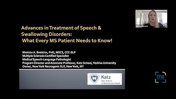 Advances in Treatment of Speech & Swallowing Disorders: Marissa A.  Barrera, Ph.D., MSCS, CCC-SLP