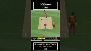 2 Wicket in 1 Over | RC24 Bowling Trick | Real Cricket Bowling Tips #shorts #realcricket