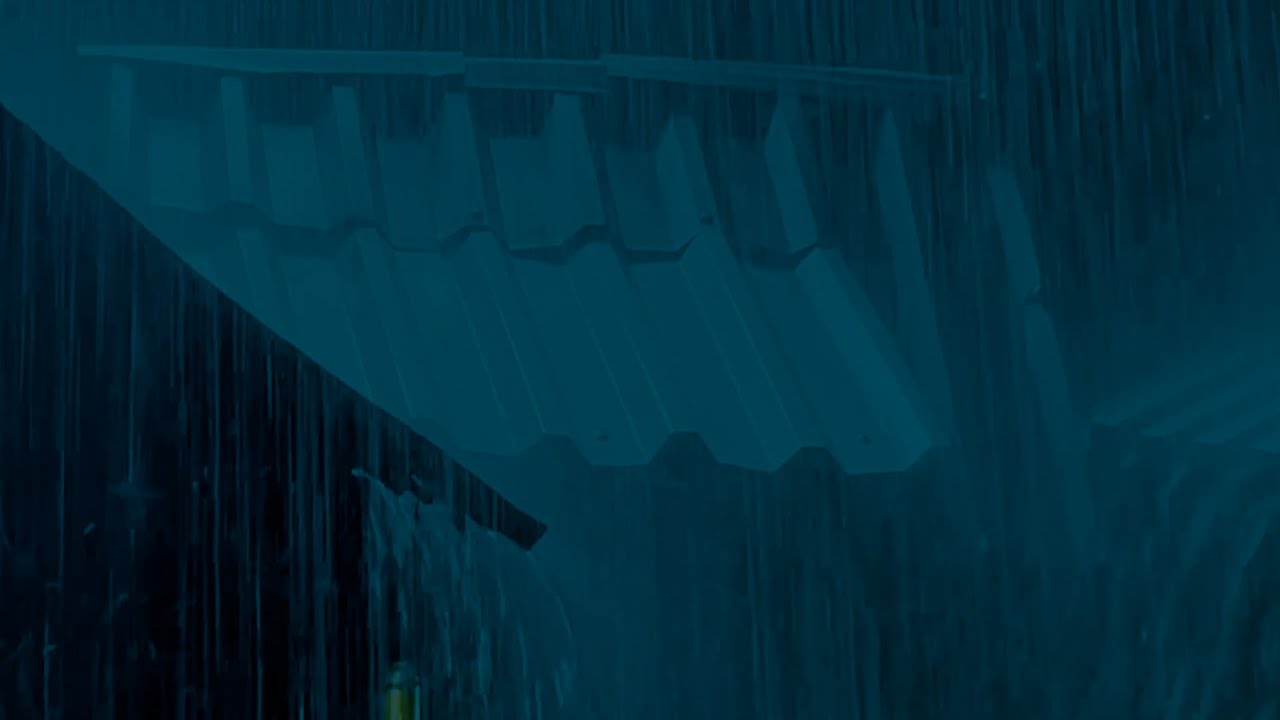 Rain Falling On The Roof Easy Method to Soothe Insomnia with the