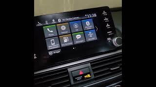 2022 Honda Accord 2.0 T Sport - touch screen issues screenshot 4