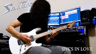 SAVATAGE   SHE'S IN LOVE Guitar Cover