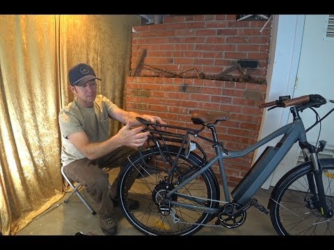 Fitting a Bike Rack without Standard Attachment Points (e-bikes and others)