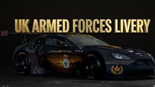 UK armed forces livery and E lobby from the back