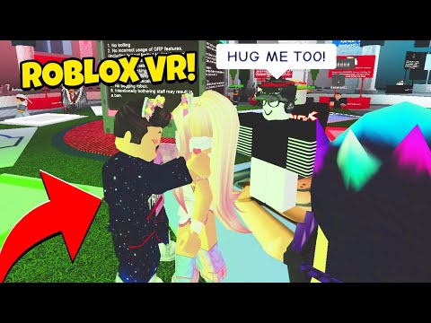 Roblox VR but I Hug Everyone