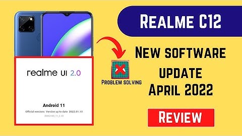 Realme C12 new software update C.11 clear Review in April 2022 | Realme UI 3.0 android 12
