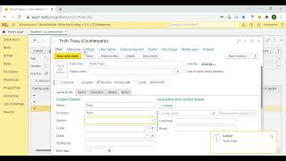 Creating a student individually in Rise School Management screenshot 3