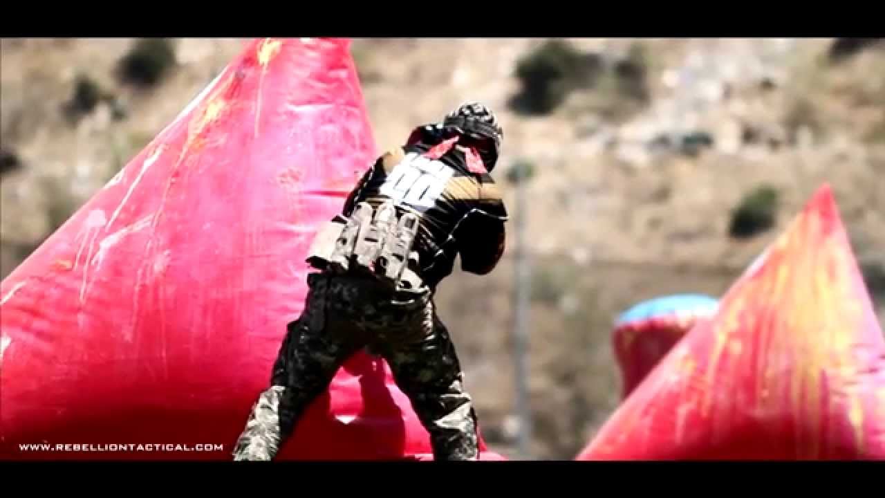 Rebellion Tactical AFPL Hits Jackal Paintball Park YouTube