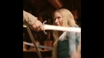 galadriel yeni askerleri eğitiyor güç yüzükleri bölüm 5