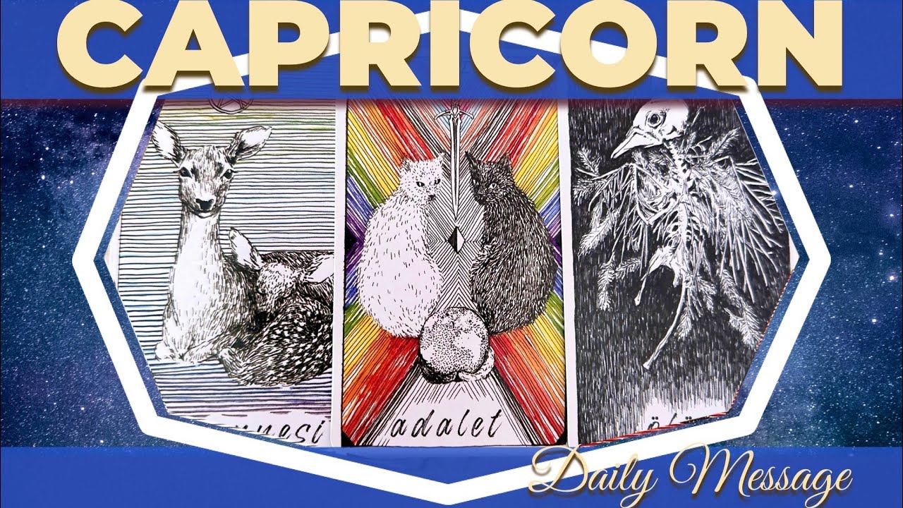 Capricorn DAILY MESSAGE YouTube Capricorn daily message youtube