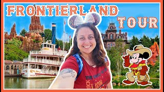 I Did EVERYTHING in FRONTIERLAND | Disneyland Paris RIDES, Restaurants, Shopping | FULL Tour 2022