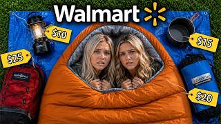 $100 Overnight Walmart Survival Challenge
