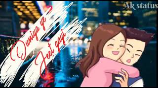 o khuda bata de kya lakeeron whatsapp status |Duniya yeh jeet Gayi Dil haar gaya whatsapp status |