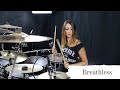 Breathless - The Corrs - Drum cover by Elena Secci