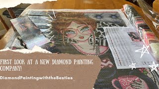 First Look: New Diamond Painting Company with an Amazing Artist!