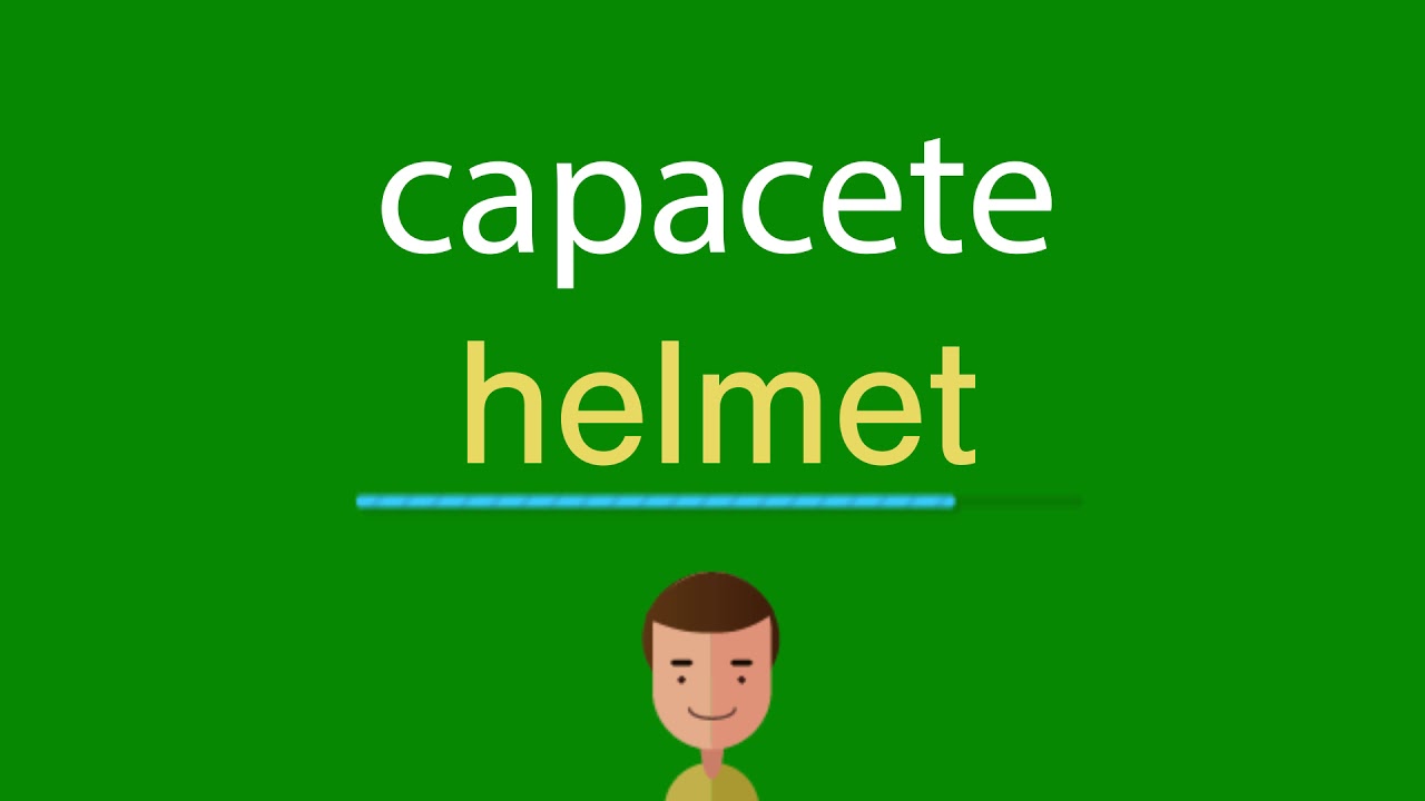 Como dizer capacete em inglês - YouTube