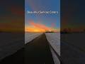 beautiful freezing sunrise colors timelapse on a bike #insta360 #timelapse #biking  #snow #winter