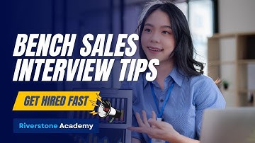 Get Hired Fast: Bench Sales Interview Questions You Must Know
