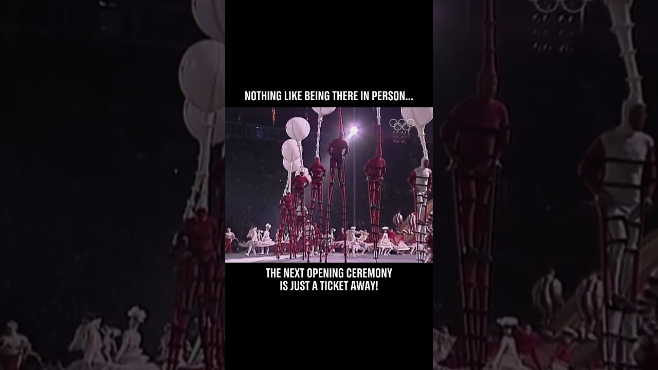 Joy, movement, elegance... The #Albertville1992 Opening Ceremony had it all!🏟️