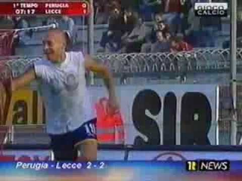 Ernesto Javier Chevanton's extraordinary goal in Perugia vs. LECCE 2-2, November 9, 2003