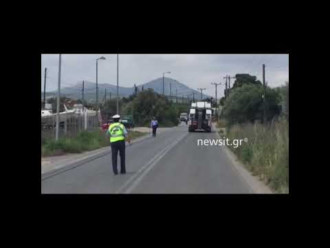 Τροχαίο στη λεωφόρο Κορωπίου – Μαρκοπούλου