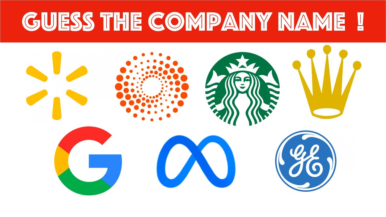 Can you identify 30 famous companies by their logos ? || guess the ...