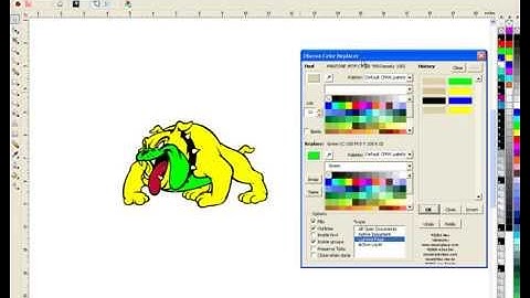 Synergy 17 - CorelDraw Color Replacer Macro