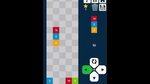 Columns 2048 - Drop n Merge - Match 3 Merge Puzzle