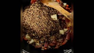 Receta súper fácil de lentejas/ lentejas a la gallega