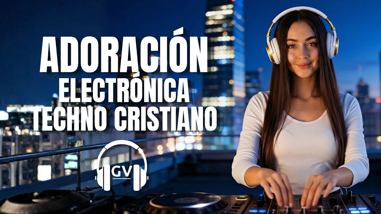 ✨ ADORACIÓN ELECTRÓNICA | Techno, Trance y House Cristiano | 1 Hora de Alabanzas EDM para Jóvenes