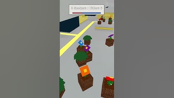 Playing Blox Hunt but I hide as the Color that the Wheel Lands on pt.4 #shorts #roblox #bloxhunt